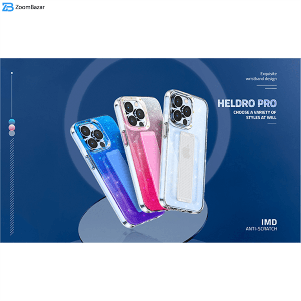 کاور کی فون مدل Heldro Pro مناسب برای گوشی موبایل اپل Iphone 13 Pro Max