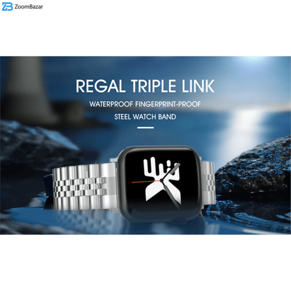 بند کی فون مدل Regal Triple Link مناسب برای اپل واچ 45 میلی متری