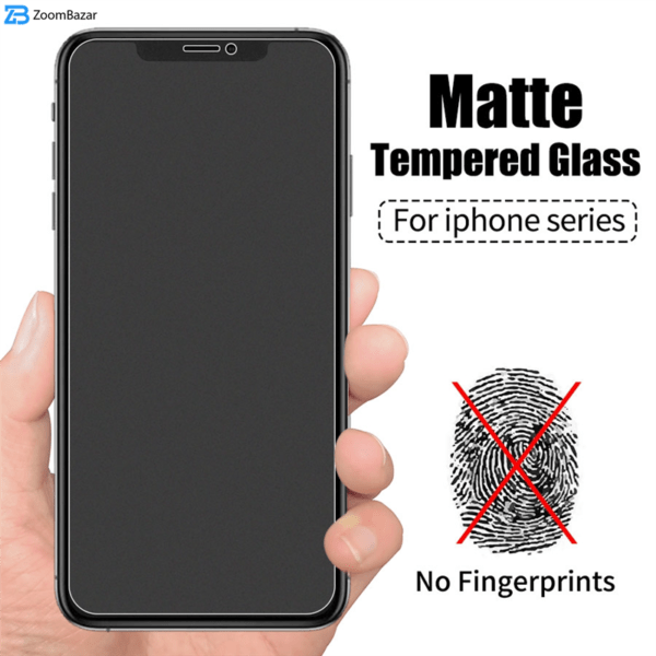 محافظ صفحه نمایش مات بوف مدل Hydrogel-Matte-G مناسب برای گوشی موبایل اپل iphone 13 Pro Max به همراه محافظ پشت گوشی