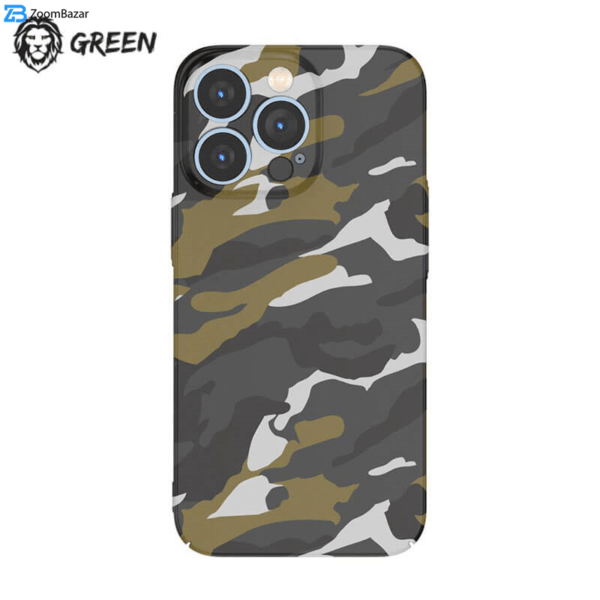 کاور گرین مدل camouflage مناسب برای گوشی موبایل اپل iphone 13 pro