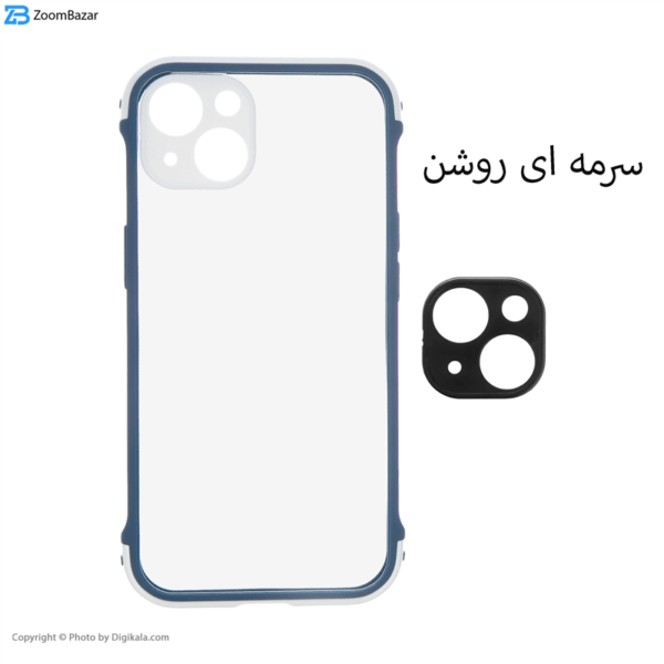 کاور اپیکوی مدل Royal Glory مناسب برای گوشی موبایل اپل IPhone 13 به همراه محافظ لنز دوربین