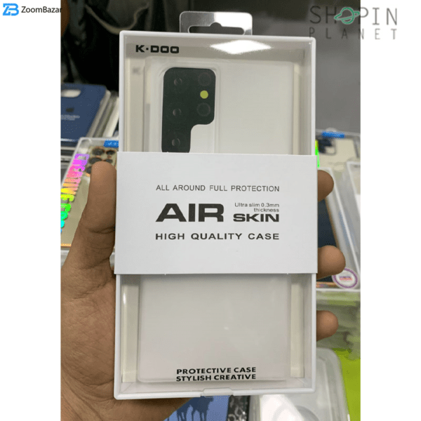 کاور کی-دوو مدل Air Skin مناسب برای گوشی موبایل سامسونگ Galaxy S22 Ultra