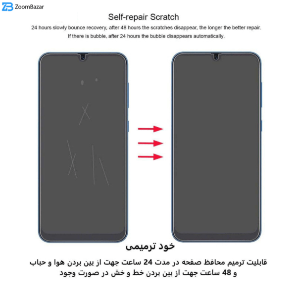 محافظ صفحه نمایش بوف مدل Hydrogel-G مناسب برای گوشی موبایل هوآوی Nova 9 Se /آنر 50 Se / شیائومی 12 Pro