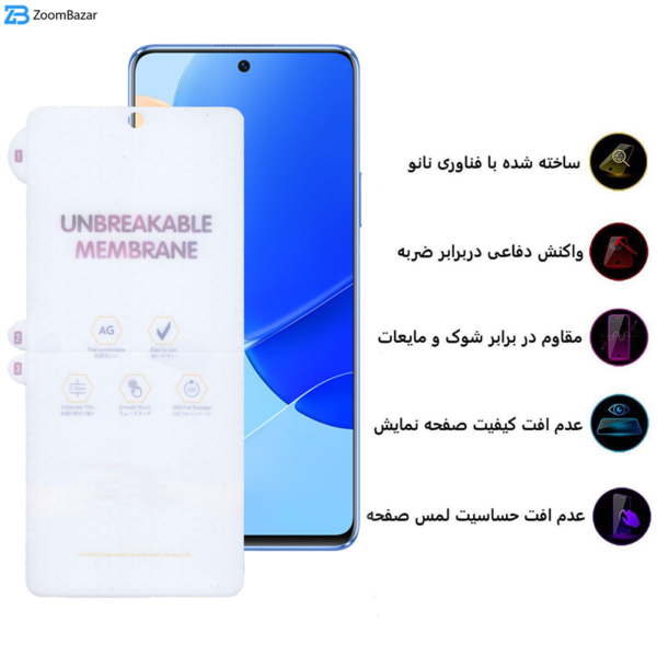 محافظ صفحه نمایش مات بوف مدل Hydrogel-Matte مناسب برای گوشی موبایل هوآوی Nova 9 Se / 50 Se