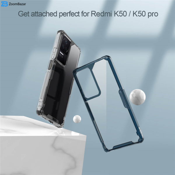 کاور نیلکین مدل Nature TPU Pro مناسب برای گوشی موبایل شیائومی Redmi K50/ K50 Pro