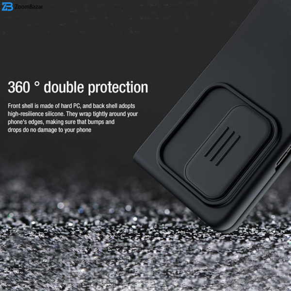 کاور نیلکین مدل Silicver مناسب برای گوشی موبایل سامسونگ Galaxy Z Fold3 5G