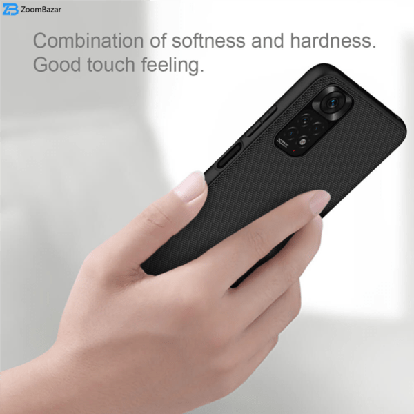 کاور نیلکین مدل Textured Fiber Case مناسب برای گوشی موبایل شیائومی Redmi Note 11S 4G Global