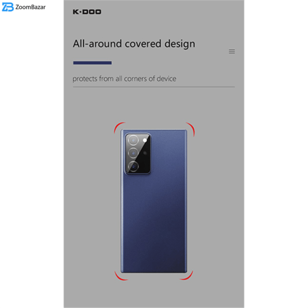 کاور کی-دوو مدل Air Skin مناسب برای گوشی موبایل سامسونگ Galaxy Note 20 Ultra