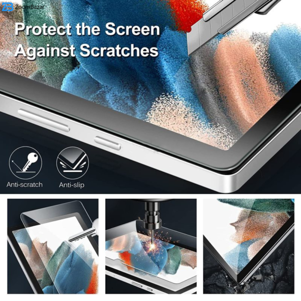 محافظ صفحه نمایش بوف مدل 5D مناسب برای تبلت سامسونگ Galaxy Tab A8 2021/2022