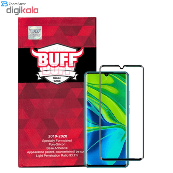 محافظ صفحه نمایش 5D بوف مدل F33 مناسب برای گوشی موبایل شیائومی Mi Note 10