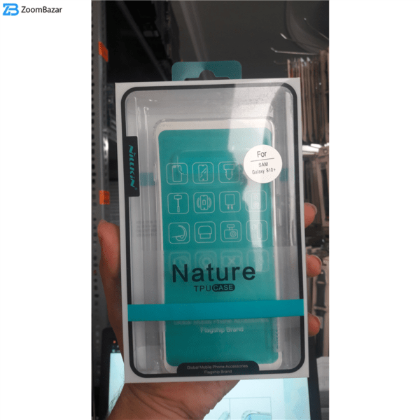 کاور نیلکین مدل Nature مناسب برای گوشی موبایل سامسونگ Galaxy S10 plus