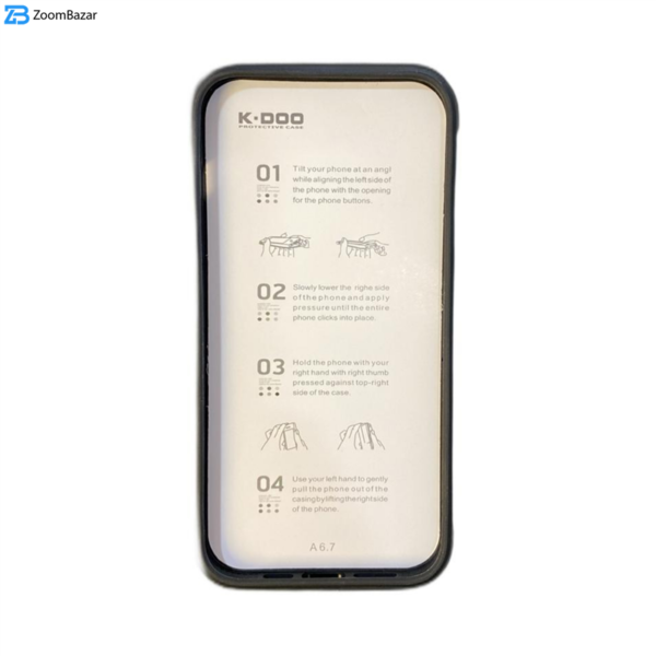 کاور کی-دوو مدل ARES مناسب برای گوشی موبایل اپل Iphone 12 pro