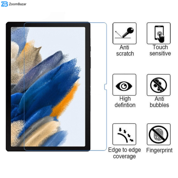 محافظ صفحه نمایش بوف مدل 5D-G مناسب برای تبلت سامسونگ Galaxy Tab A8 2021/2022