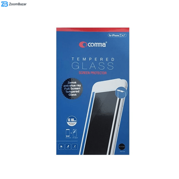 محافظ صفحه نمایش کوما مدل Zenus-7 مناسب برای گوشی موبایل اپل Iphone 7 plus