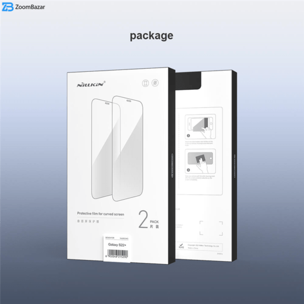 محافظ صفحه نمایش نیلکین مدل Impact Resistant مناسب برای گوشی موبایل سامسونگ Galaxy S22 Plus/Pro بسته دو عددی