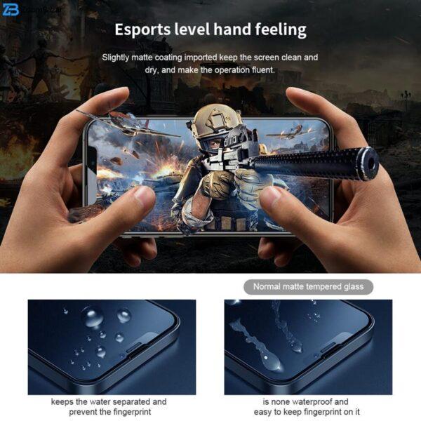 محافظ صفحه نمایش مات بوف مدل 5D Matte-Pro مناسب برای گوشی موبایل اپل IPhone 14 Plus