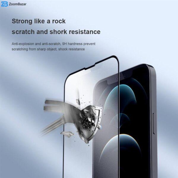 محافظ صفحه نمایش مات نیلکین مدل Fog Mirro rmatte مناسب برای گوشی موبایل اپل iPhone 14 Max / 13 Pro Max