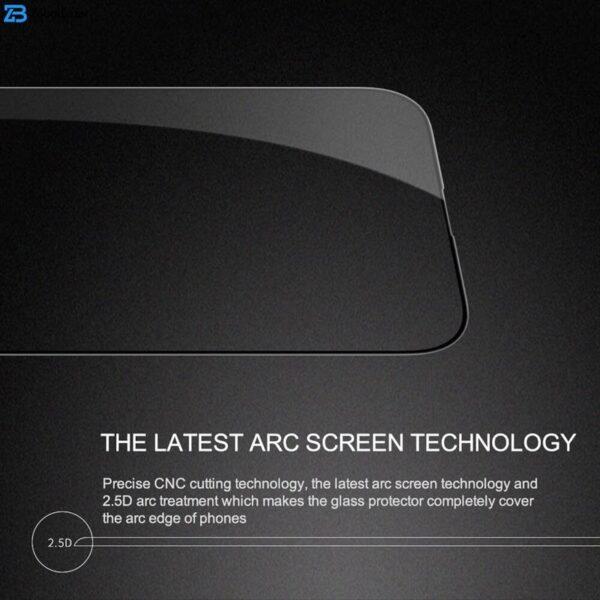 محافظ صفحه نمایش بوف مدل 5D Buffer-G مناسب برای گوشی موبایل اپل Iphone 14 Pro