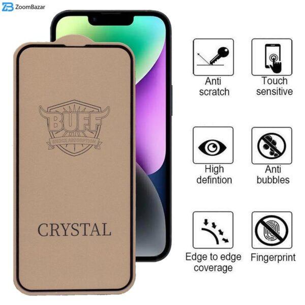 محافظ صفحه نمایش بوف مدل Crystal Pro-G مناسب برای گوشی موبایل اپل IPhone 14