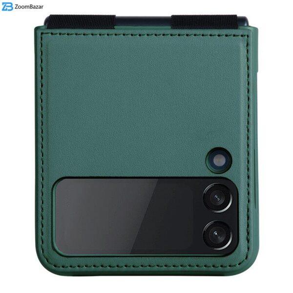 کیف کلاسوری نیلکین مدل Qin Vegan leather مناسب برای گوشی موبایل سامسونگ Galaxy Z Flip4 5G