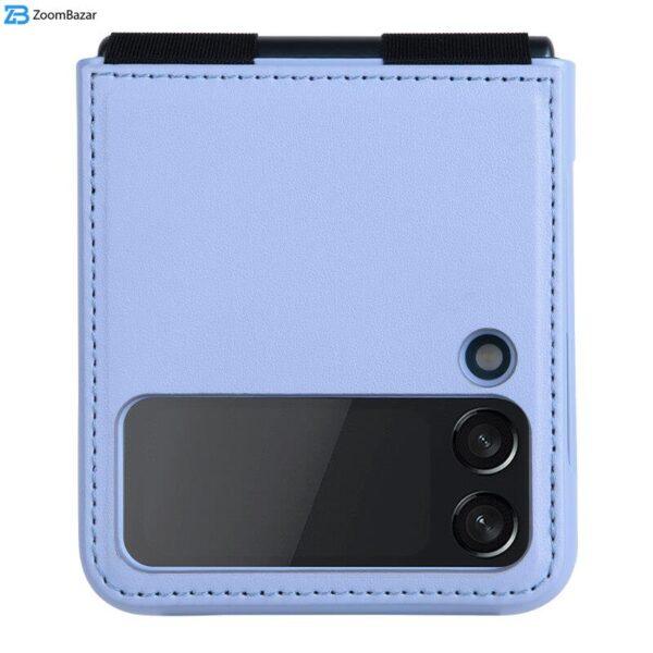 کیف کلاسوری نیلکین مدل Qin Vegan leather مناسب برای گوشی موبایل سامسونگ Galaxy Z Flip4 5G
