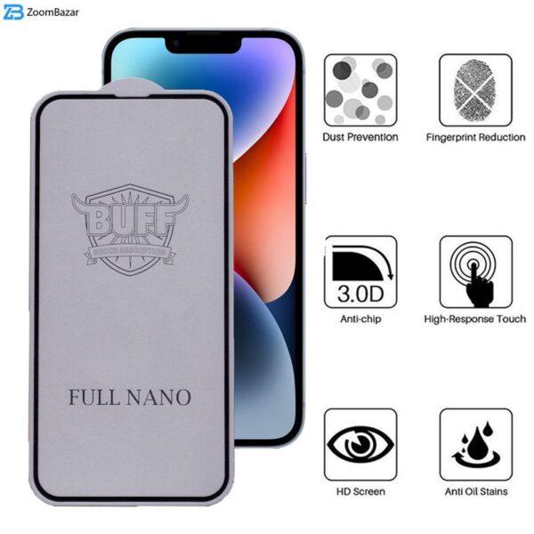 محافظ صفحه نمایش بوف مدل Full Nano-G مناسب برای گوشی موبایل اپل Iphone 14 Plus