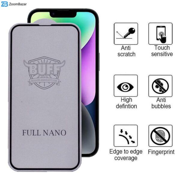 محافظ صفحه نمایش بوف مدل Full Nano-G مناسب برای گوشی موبایل اپل Iphone 14