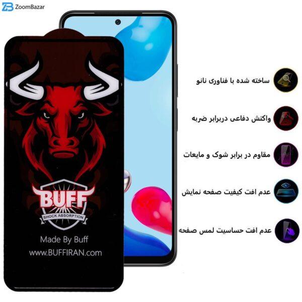 محافظ صفحه نمایش سرامیکی بوف مدل Ceramic Pro مناسب برای گوشی موبایل شیائومی Redmi Note 11 Global / 4G/Note 11S 4G Global / Note 10 4G (Global)