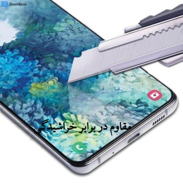 محافظ صفحه نمایش بوف مدل Full-Glue مناسب برای گوشی موبایل سامسونگ Galaxy S21 Ultra