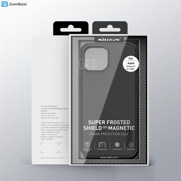 کاور نیلکین مدل frosted shield pro مناسب برای گوشی موبایل اپل iphone 14