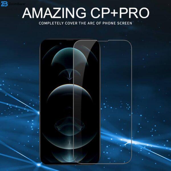 محافظ صفحه نمایش 9H نیلکین مدل CP Plus Pro مناسب برای گوشی موبایل اپل iPhone 14 / 13 / 13 Pro