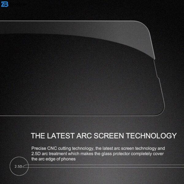 محافظ صفحه نمایش بوف مدل 5D-Pro-G مناسب برای گوشی موبایل اپل Iphone 14