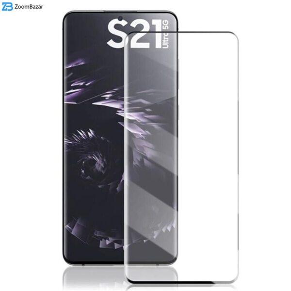 محافظ صفحه نمایش بوف مدل Full-Glue-G مناسب برای گوشی موبایل سامسونگ Galaxy S21 Ultra