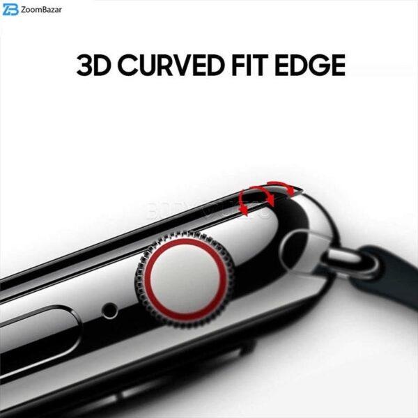 محافظ صفحه نمایش بوف مدل 5D-Flexible-G مناسب برای اپل واچ 42 میلی متری