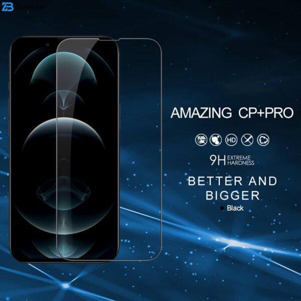 محافظ صفحه نمایش 9H نیلکین مدل CP Plus Pro مناسب برای گوشی موبایل اپل iPhone 14 / 13 / 13 Pro