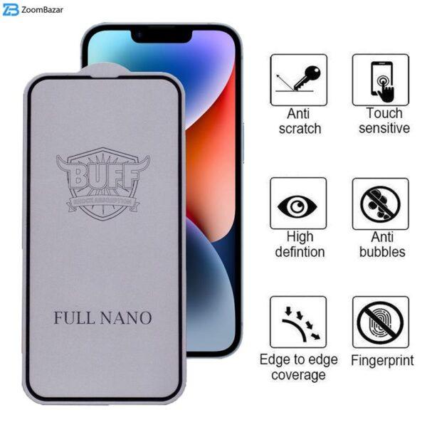 محافظ صفحه نمایش بوف مدل Full Nano-G مناسب برای گوشی موبایل اپل Iphone 14 Plus