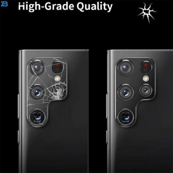 محافظ لنز دوربین اپیکوی مدل 3D مناسب برای گوشی موبایل سامسونگ Galaxy S22 Ultra
