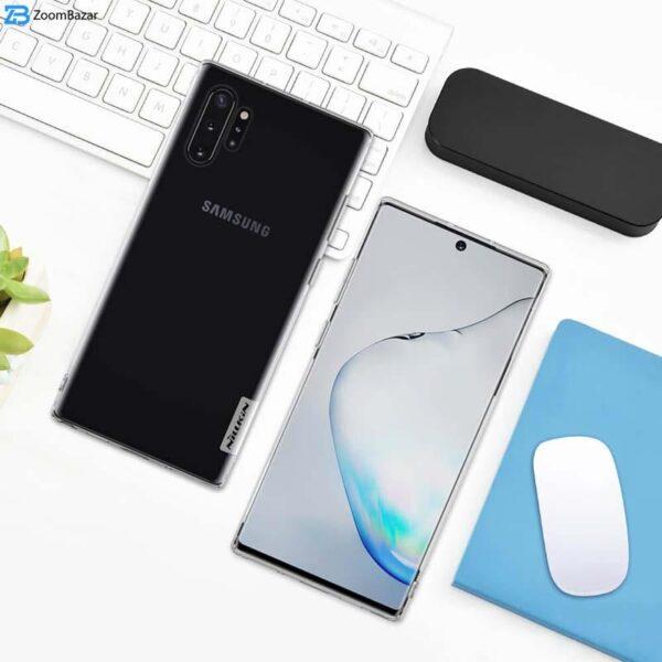 کاور نیلکین مدل Nature TPU مناسب برای گوشی موبایل سامسونگ Galaxy note 10 plus 5G