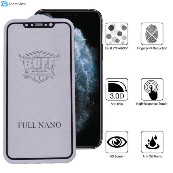 محافظ صفحه نمایش بوف مدل Full Nano-G مناسب برای گوشی موبایل اپل iPhone 11 Pro Max / XS Max