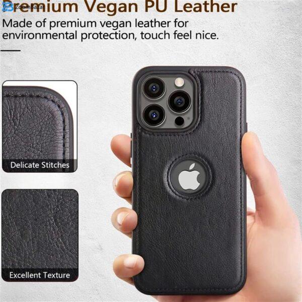کاور اپیکوی مدل Leather مناسب برای گوشی موبایل اپل Iphone 14 Pro