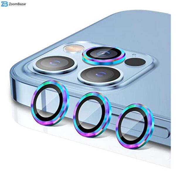 محافظ لنز دوربین بوف مدل HD-ColorLenz مناسب برای گوشی موبایل اپل Iphone 14 / 14 Plus