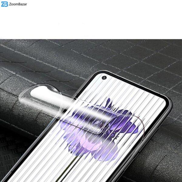 محافظ صفحه نمایش بوف مدل Hydrogel-G مناسب برای گوشی موبایل ناتینگ Phone 1 به همراه محافظ پشت گوشی
