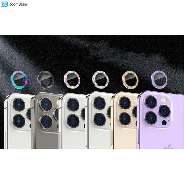 محافظ لنز دوربین بوف مدل HD-ColorLenz-G مناسب برای گوشی موبایل اپل Iphone 14 / 14 Plus