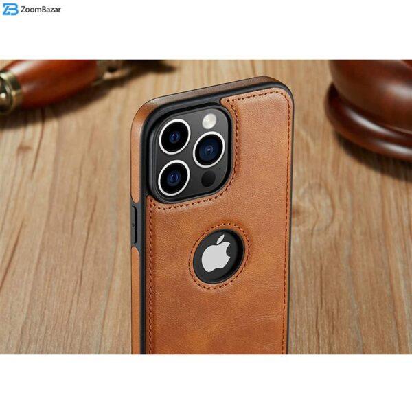 کاور اپیکوی مدل Leather مناسب برای گوشی موبایل اپل Iphone 14 Pro Max
