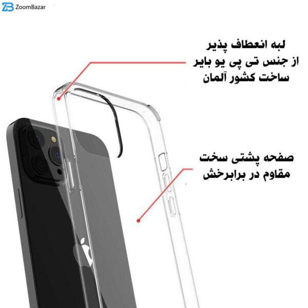 محافظ صفحه نمایش بوف مدل Cry-Double مناسب برای گوشی موبایل اپل iPhone 14 Plus / 13 Pro Max