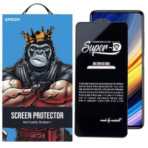 محافظ صفحه نمایش اپیکوی مدل Super 5D مناسب برای گوشی موبایل شیائومی Poco X3/Poco X3 Nfc/Poco X3 Pro/Poco X2/Poco M2 Pro