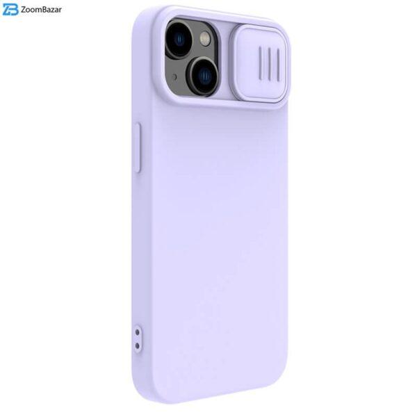کاور نیلکین مدل CamShield Silky silicon مناسب برای گوشی موبایل اپل iPhone 14