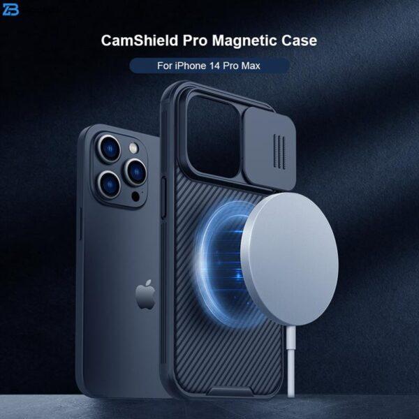 کاور نیلکین مدل CamShield Pro Magnetic مناسب برای گوشی موبایل اپل IPhone 14 Pro