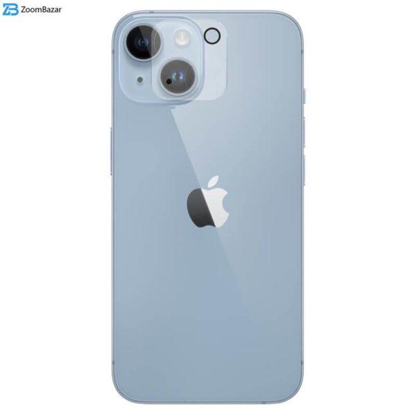 محافظ صفحه نمایش نیلکین مدل Amazing 2-in-1 HD مناسب برای گوشی موبایل اپل iPhone 14 plus به همراه محافظ لنز دوربین