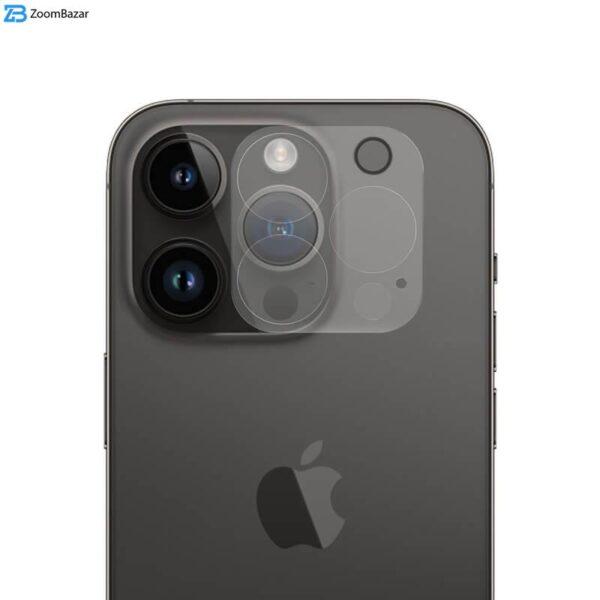 محافظ صفحه نمایش نیلکین مدل Amazing 2-in-1 HD مناسب برای گوشی موبایل اپل iPhone 14 Pro Max به همراه محافظ لنز دوربین